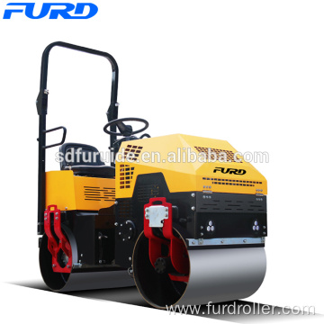 Double Drum Vibrating 1 Ton Dynapac Road Roller (FYL-880)